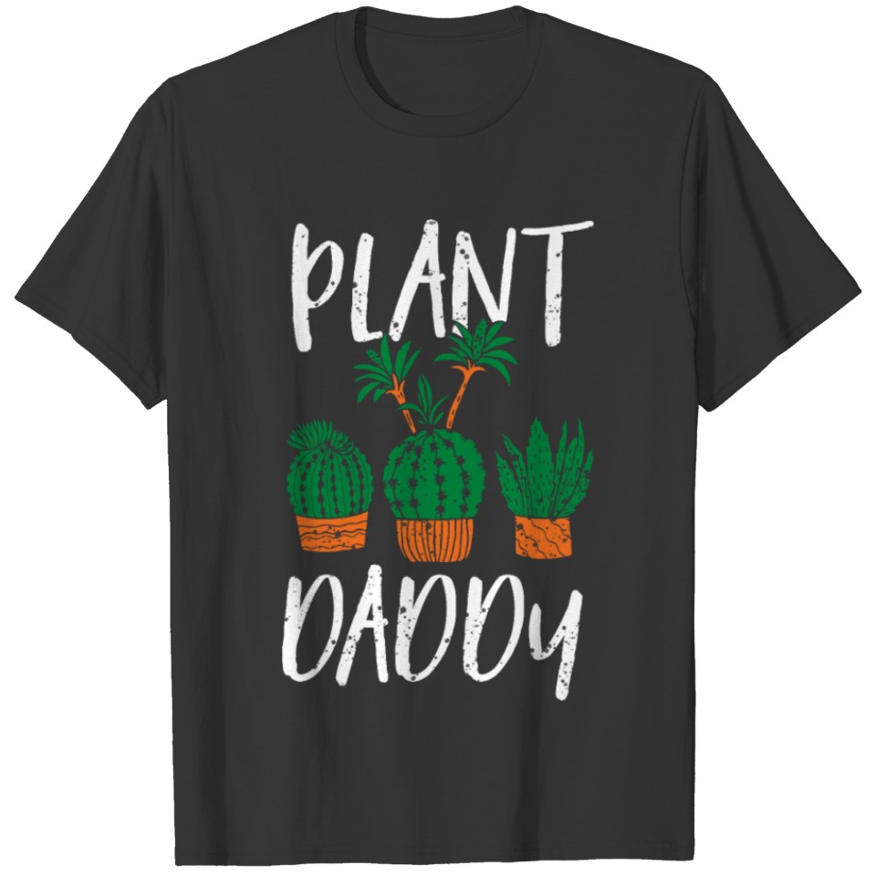 Nature Flower Botanical Plant Daddy Indoor T-shirt