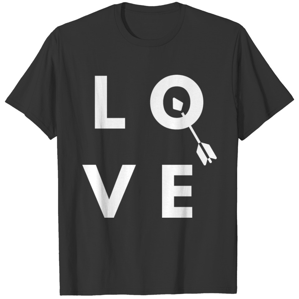 Archery Love Girl Arrow Bow Lover Heart T-shirt