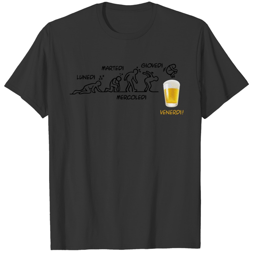 Beer-volution (italian) T-shirt