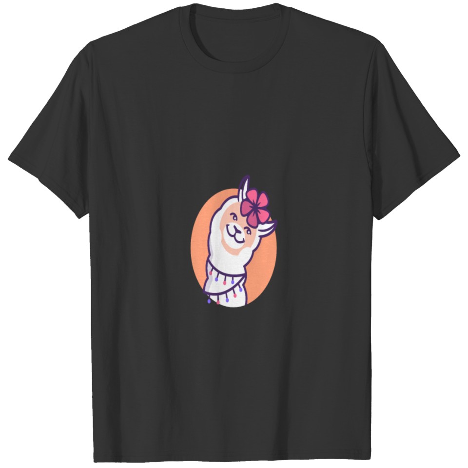Llama Alpaca Funny Meditation T Shirts