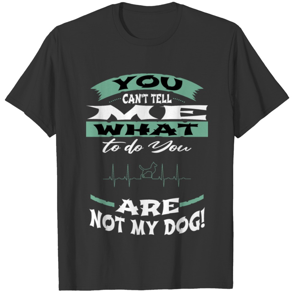 quote dog training rescue dog present dog love T-shirt