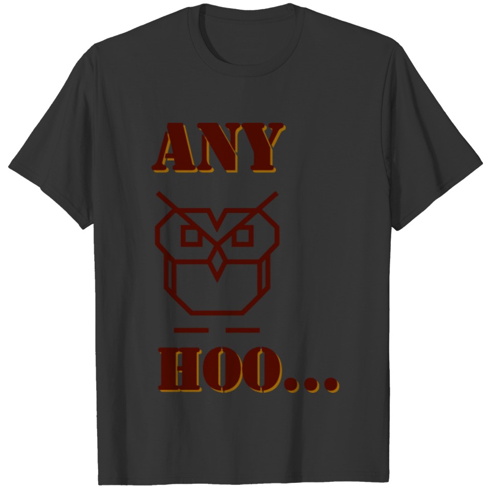 Anyhoo owl T-shirt