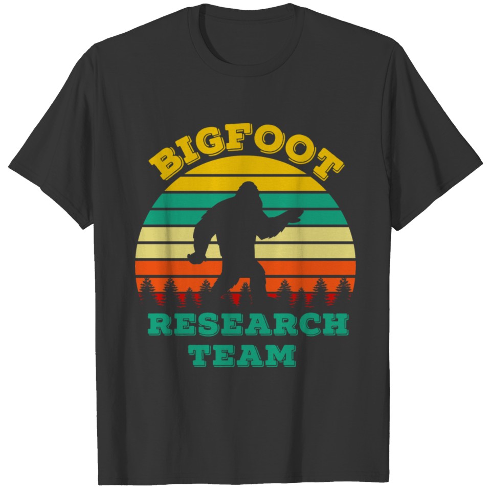 Bigfoot Research Team Bigfoot Gift T-shirt