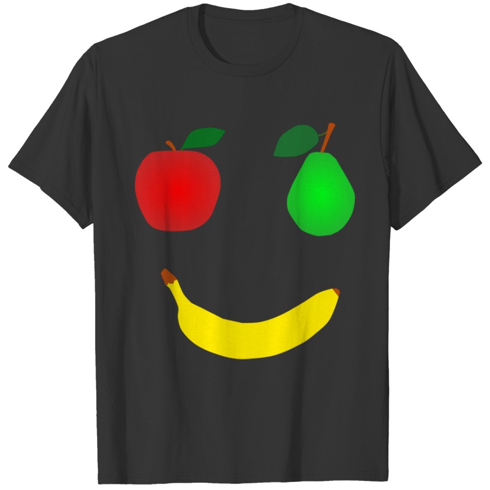 Smiling-face fruit fruits funny present cooking T Shirts