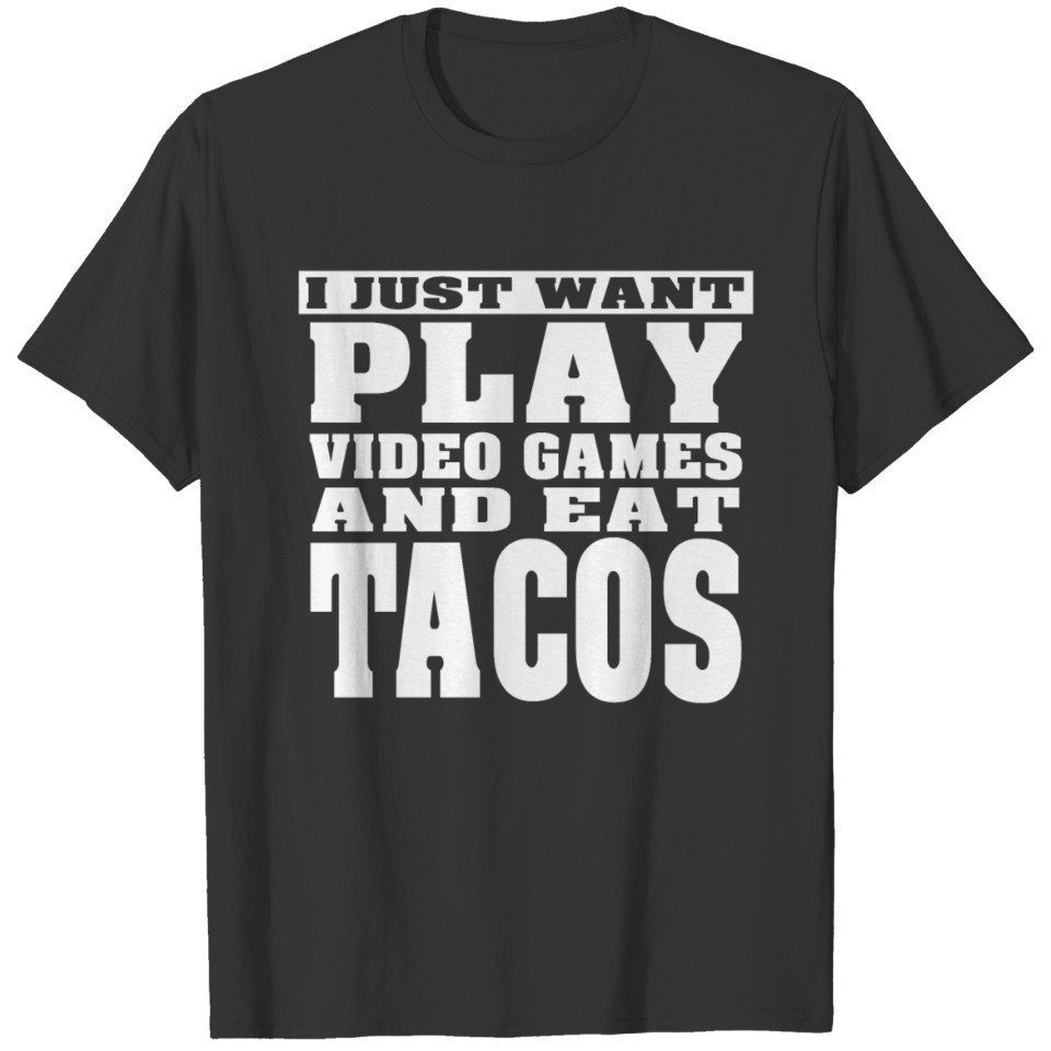 gaming and tacos T-shirt