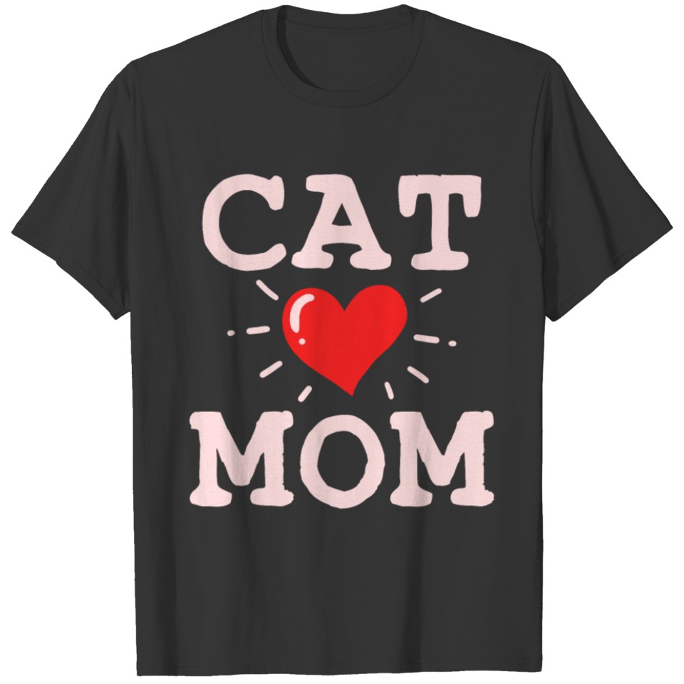Cat Mom Cat Lover T-shirt