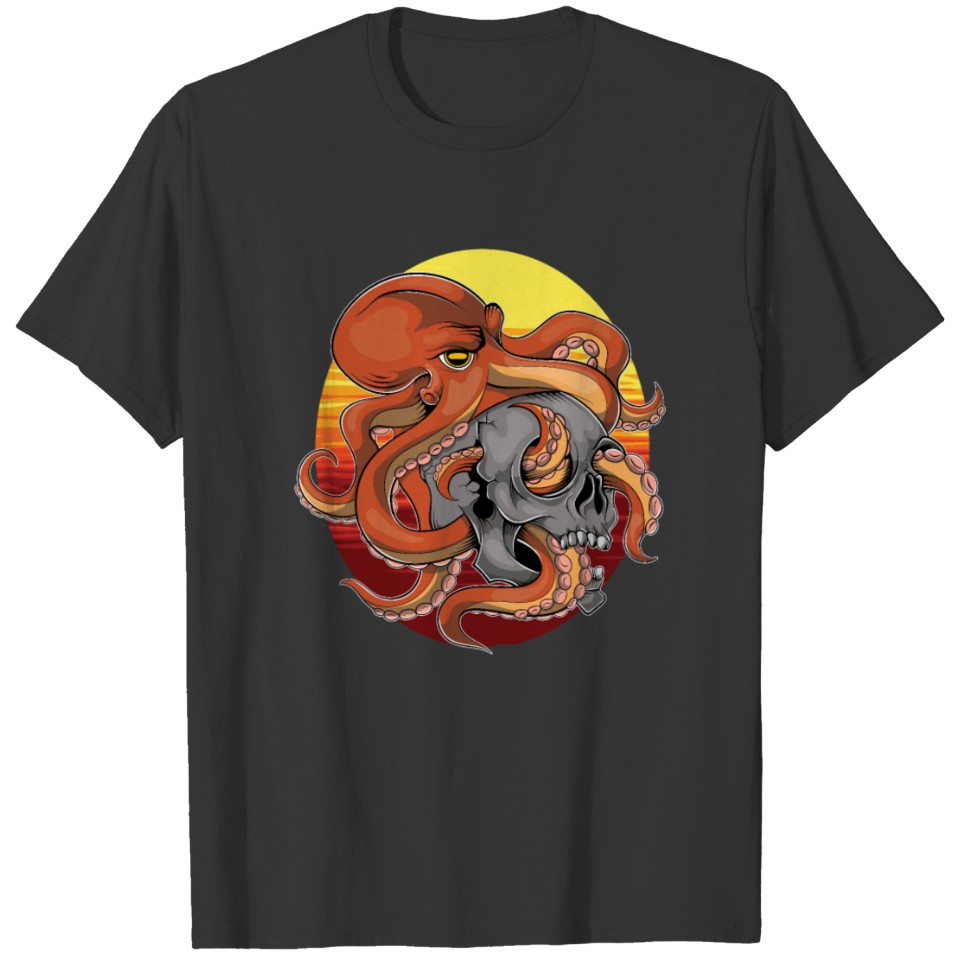 Octopus Sea monster Octopus T-shirt