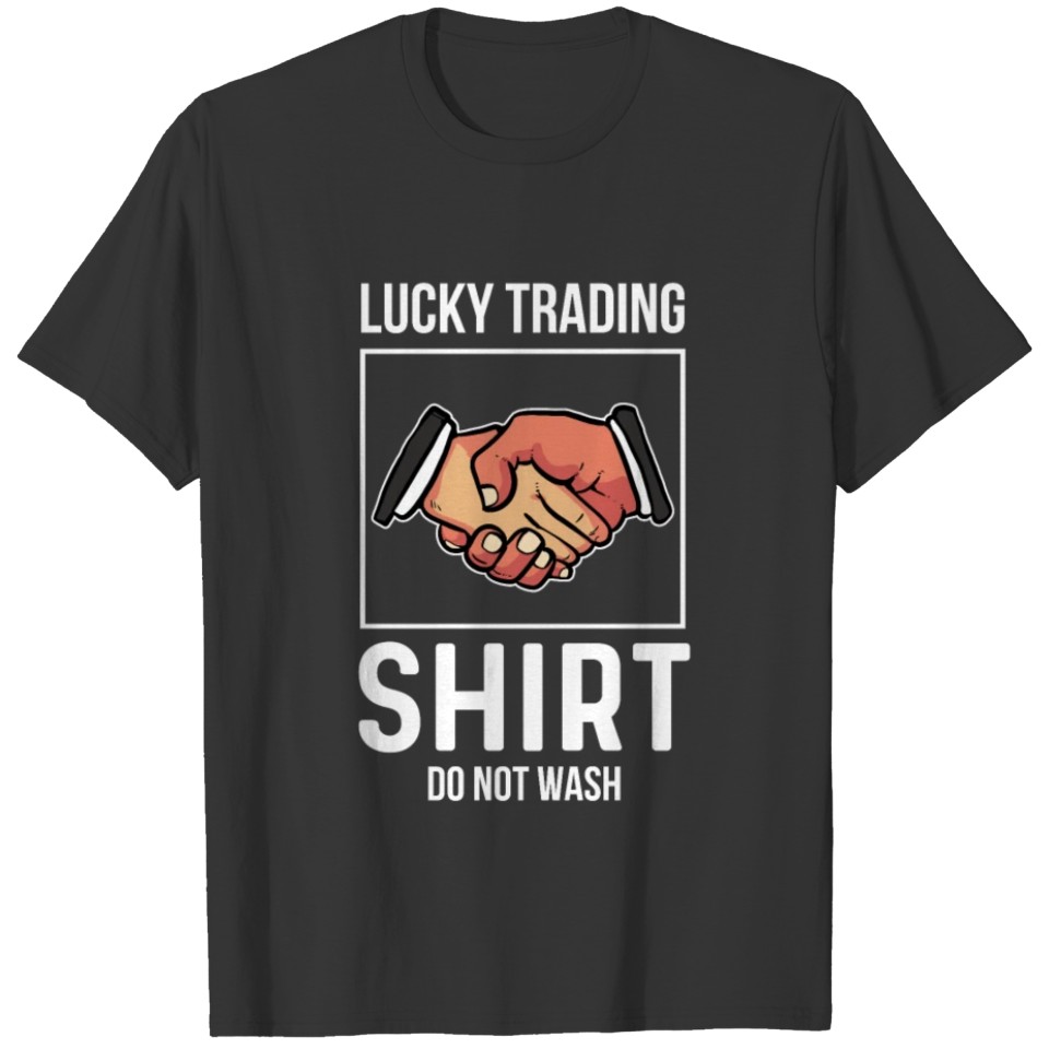 Lucky Trading Shirt Stock Market Trader Investor T-shirt
