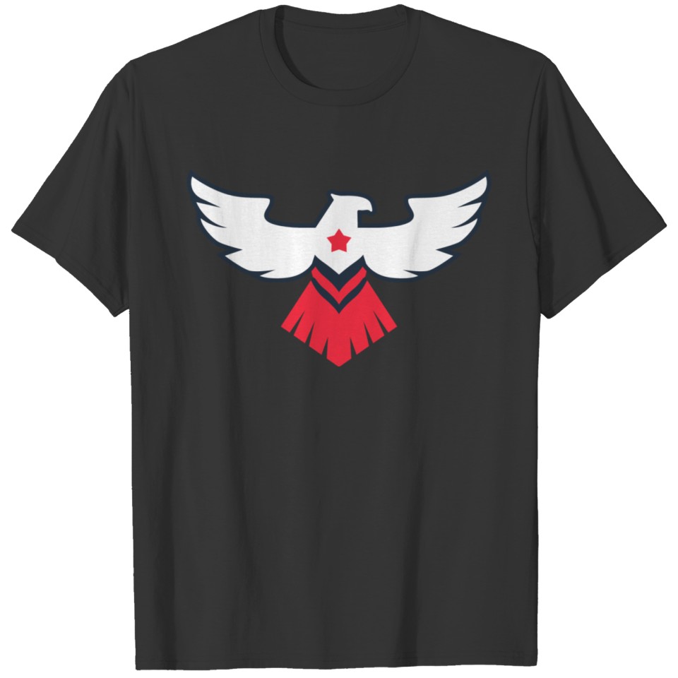 Eagle Red White and Blue T-shirt