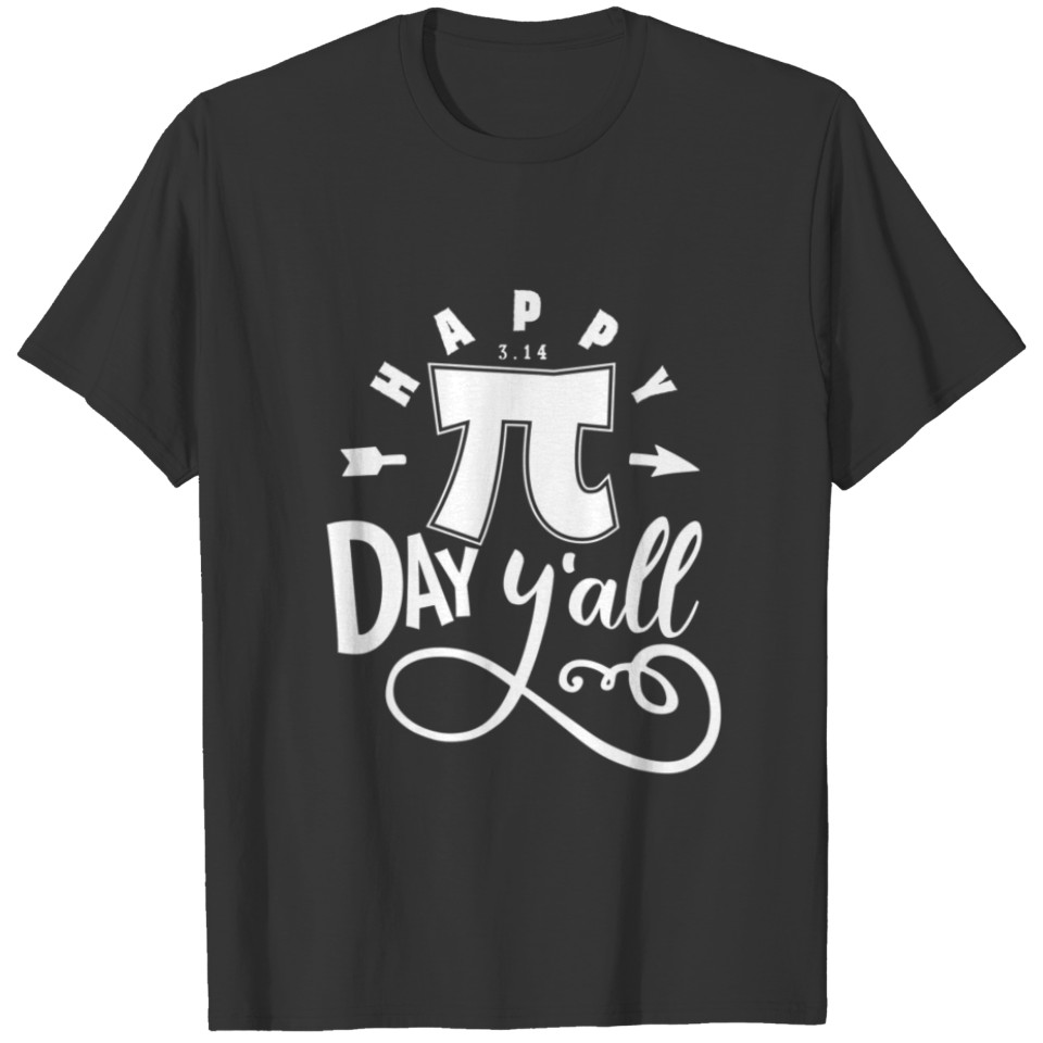 gift this math happy yall teacher T-shirt