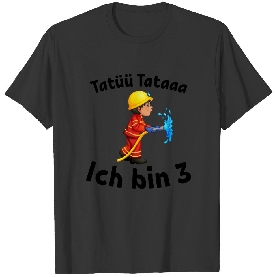 Tatüü fire department firefighter gift T-shirt