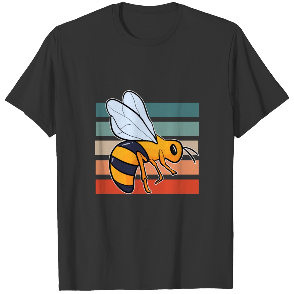 Bumble Bee Beekeeper Vintage Retro Insect Honey T Shirts