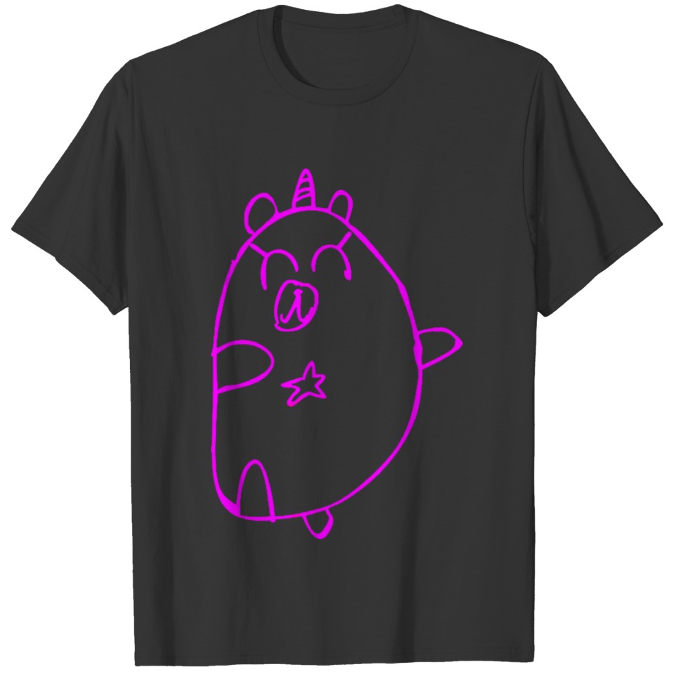 unicorn pink T Shirts