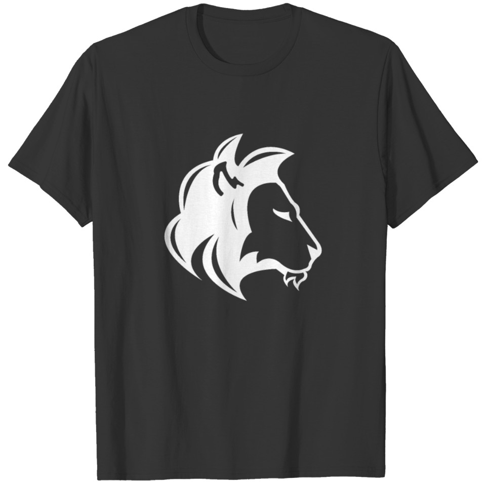 Tribal Lion Head, Lion face artwork T-shirt