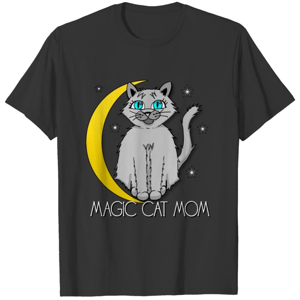 Cat Cats Magical Magic Cat Mom T-shirt