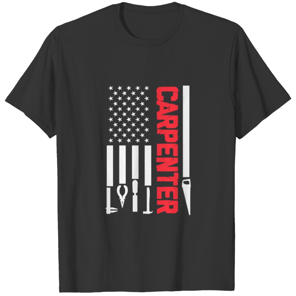 Carpenter USA Flag T-shirt