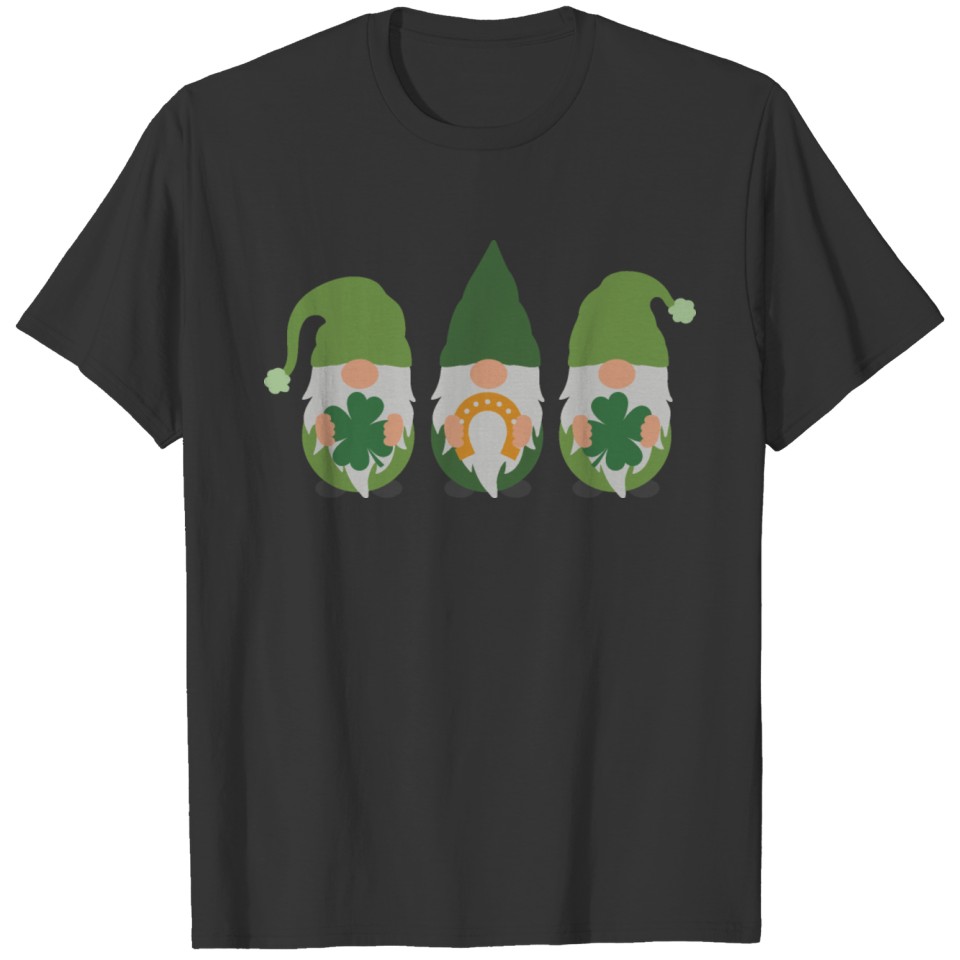 St Patrick gnomes T-shirt