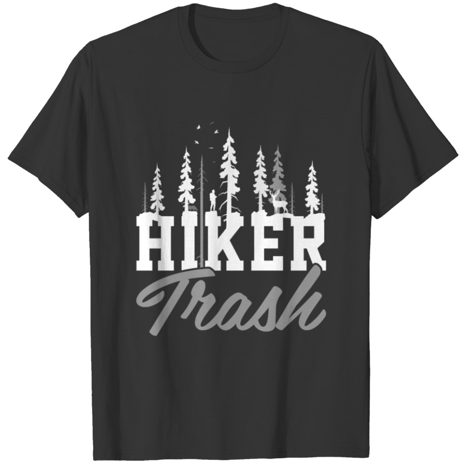 Hiking Hike Camping Mountains Hiker Nature Gift T-shirt