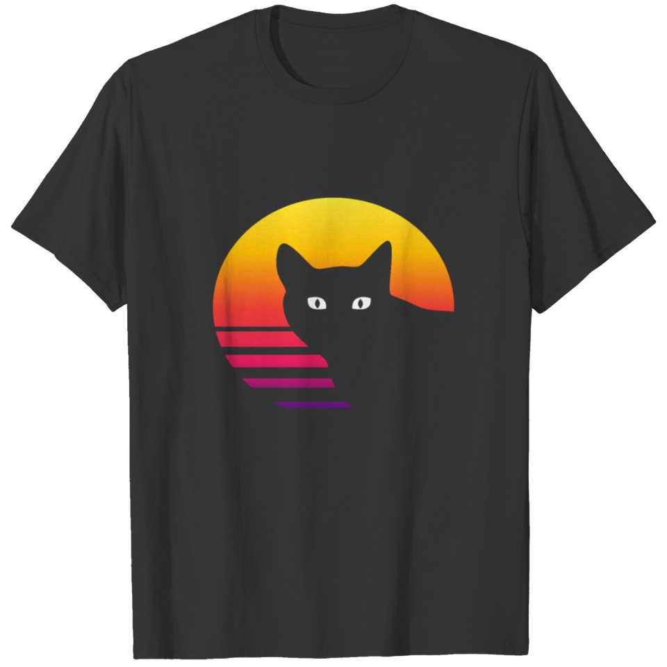 Cat Retro T-shirt