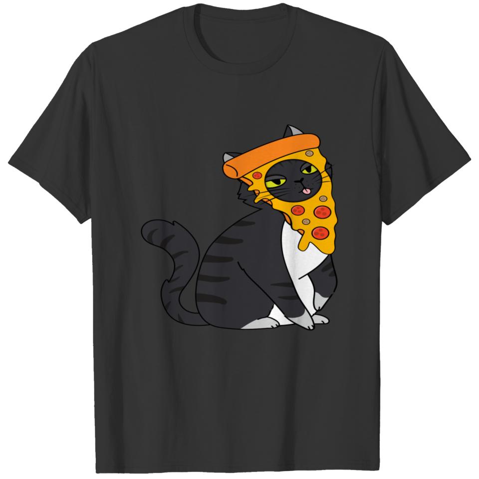 Pizza Cat - Cute Food Animal T-shirt
