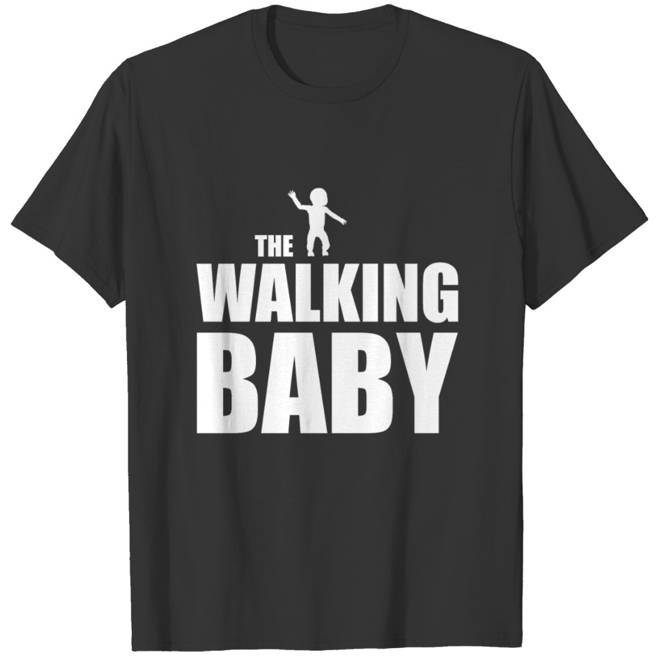 The Walking Baby cute first steps baby T Shirts