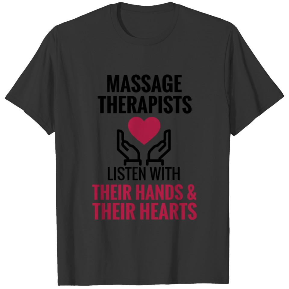 Massage Therapist Gifts For Women Massage Therapy T-shirt