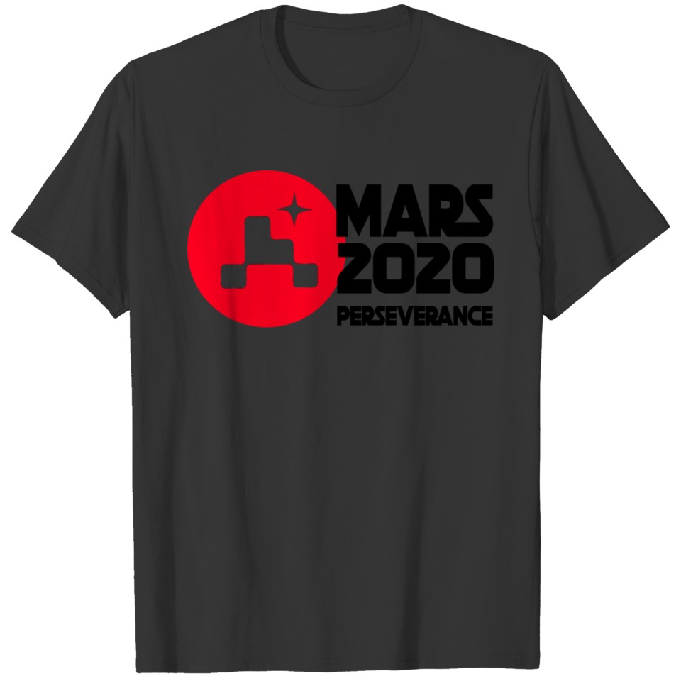 Mars 2020 Perseverance Rover Logo T-shirt