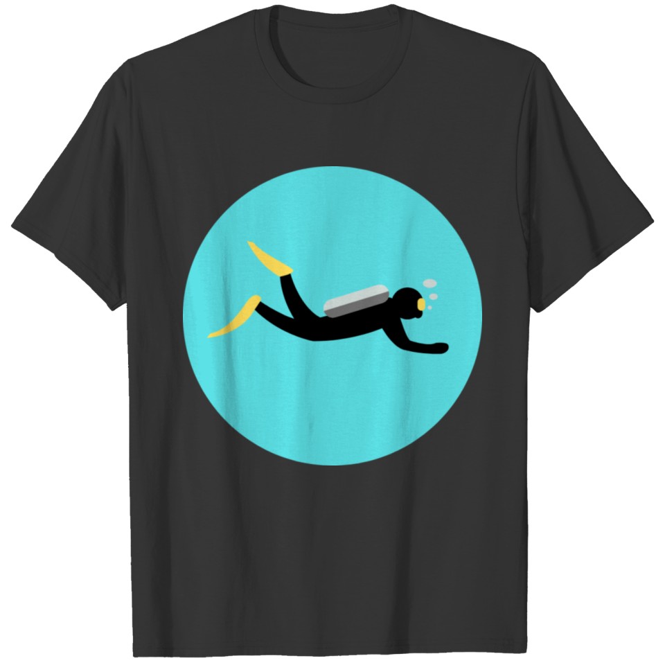 Diving Dive Swim Swimming T-shirt