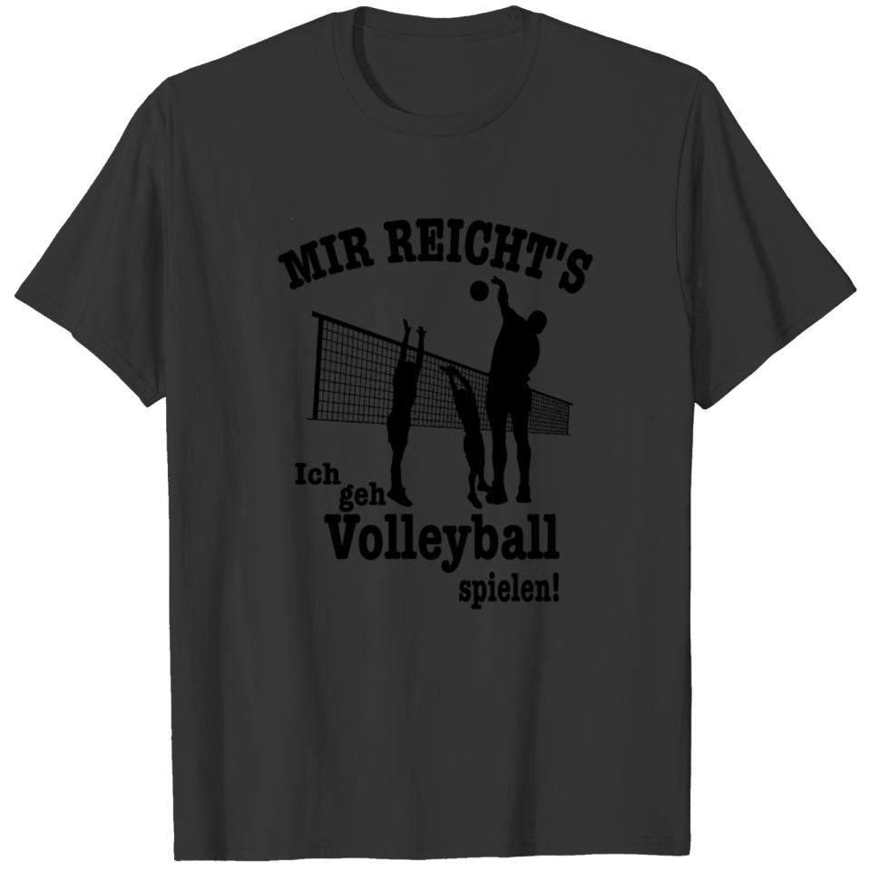 Volleyball play ball gift T-shirt