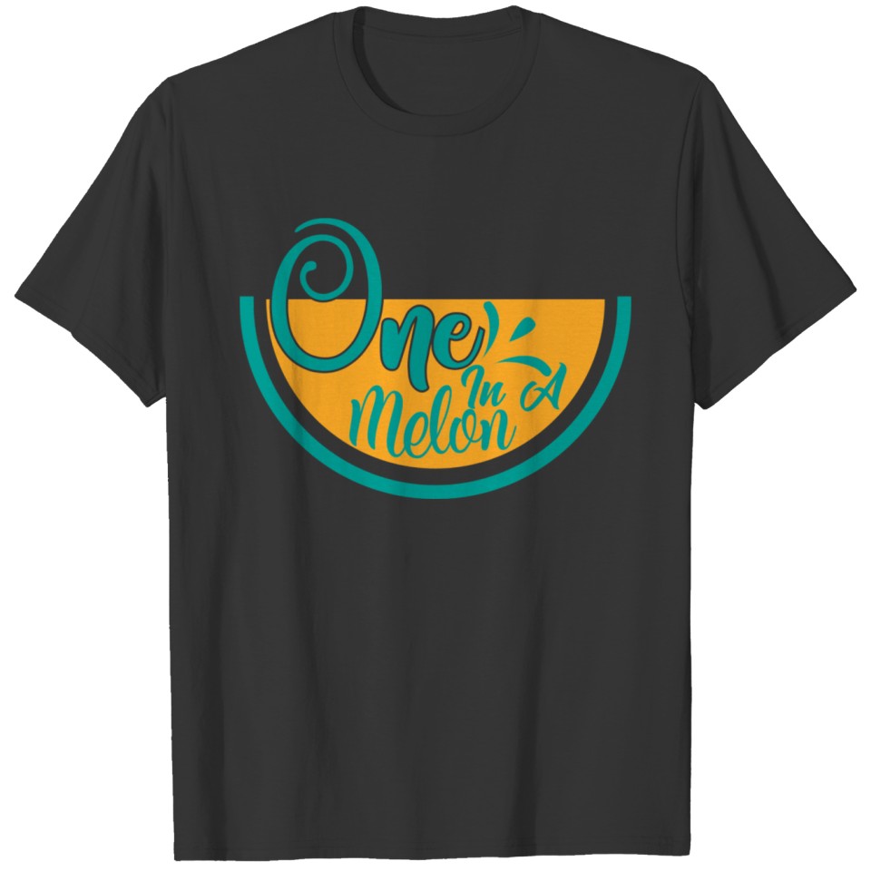 Summer Perfect Gift One In A Melon T-shirt