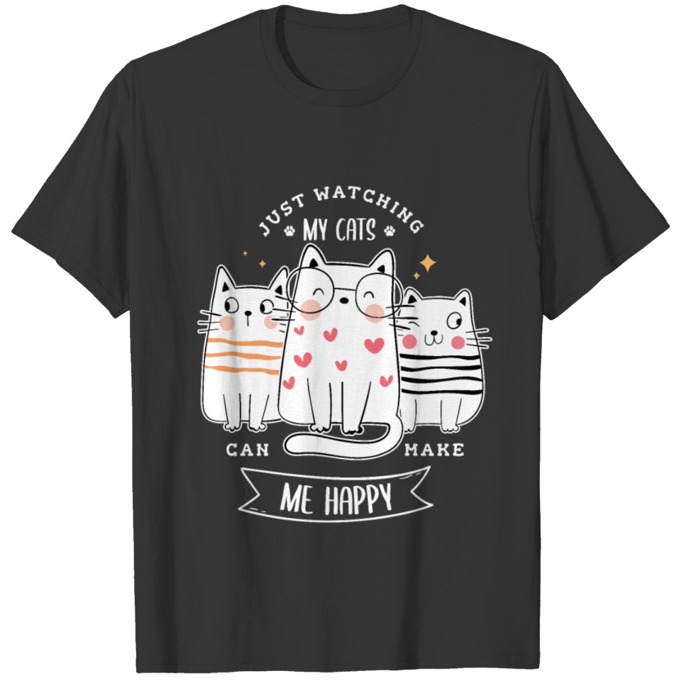 Cats Gifts for a Cat Lover T-shirt