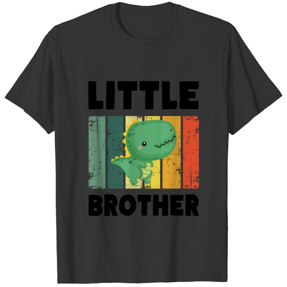 LITTLE BROTHER Baby T-Rex Dinosaur T-shirt