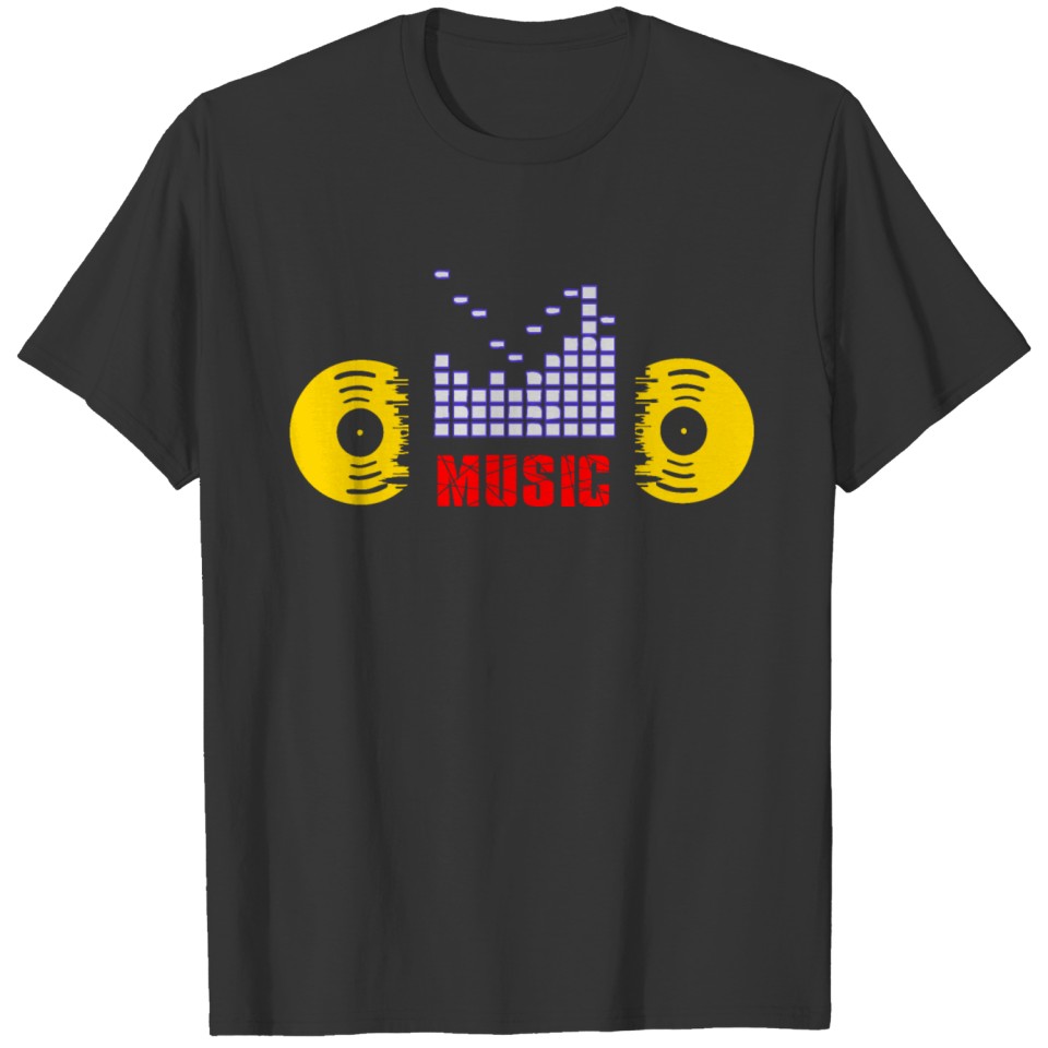 retro music T-shirt
