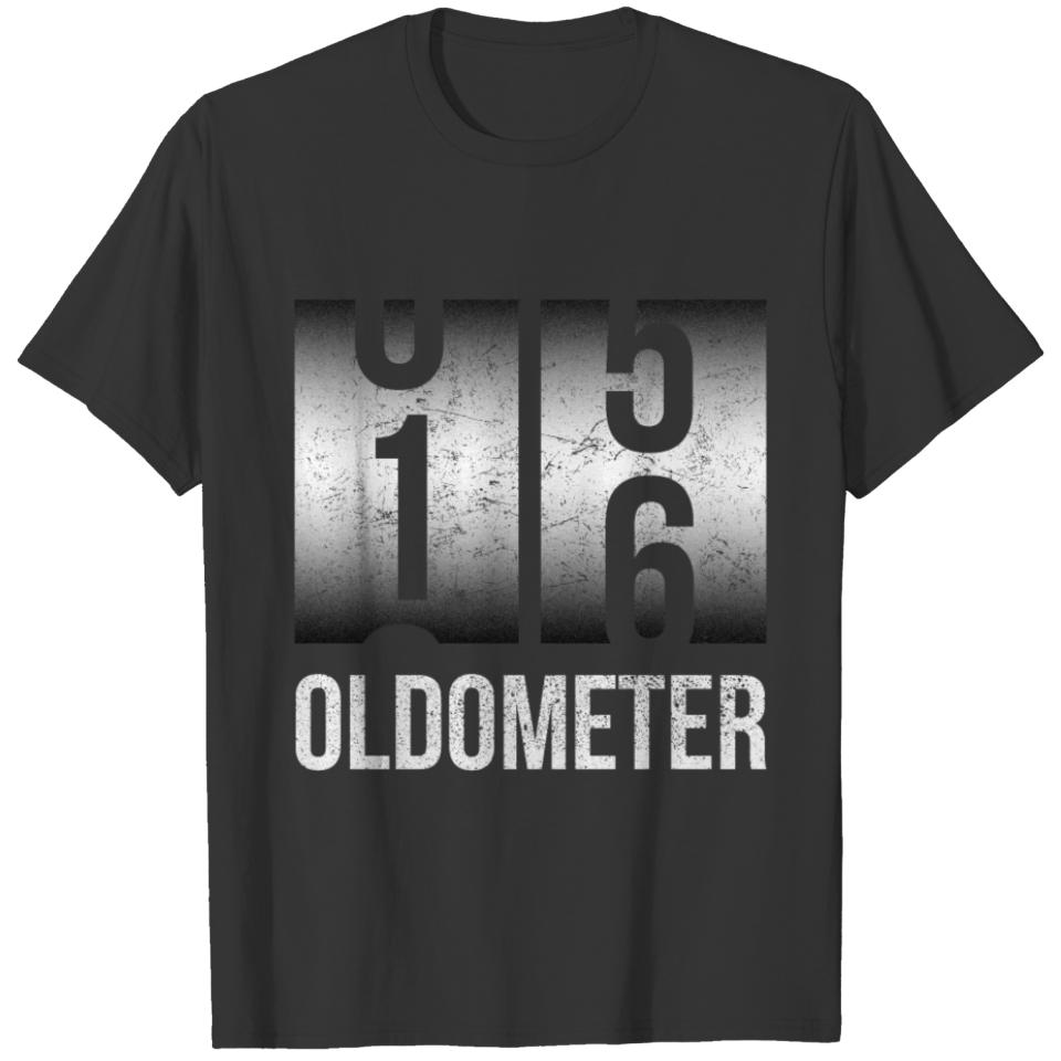 Oldometer 16th Birthday Gift 16 Year Old Bday T-shirt