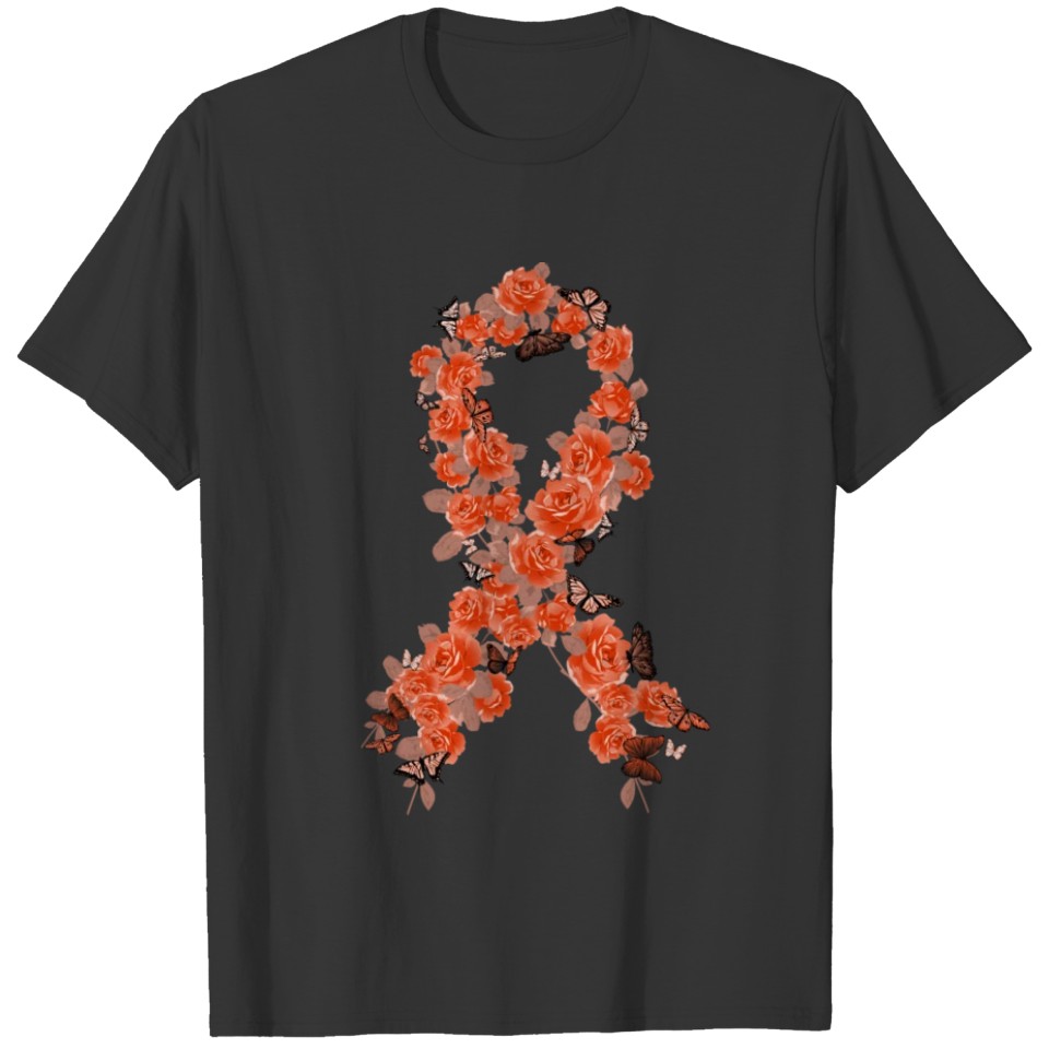Orange Ribbon Leukemia Awareness T-shirt