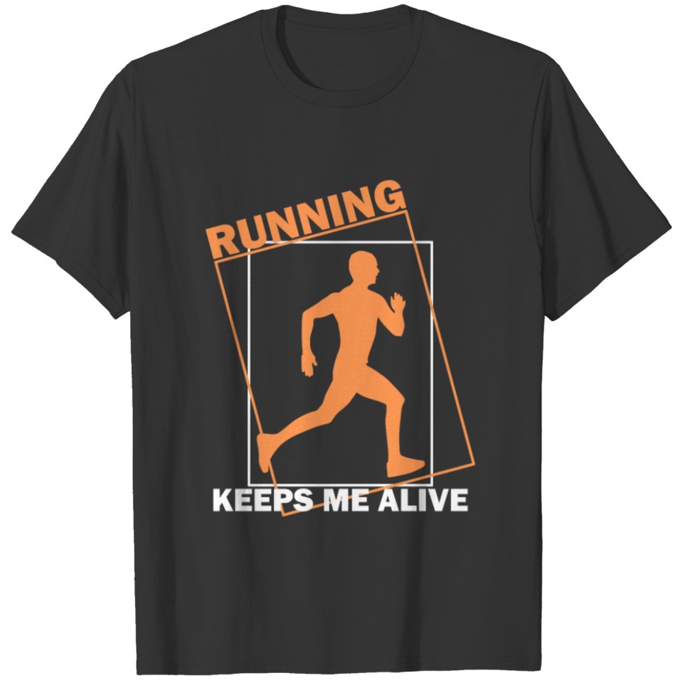 Fitness runner shirt jogging shirt go run T-shirt