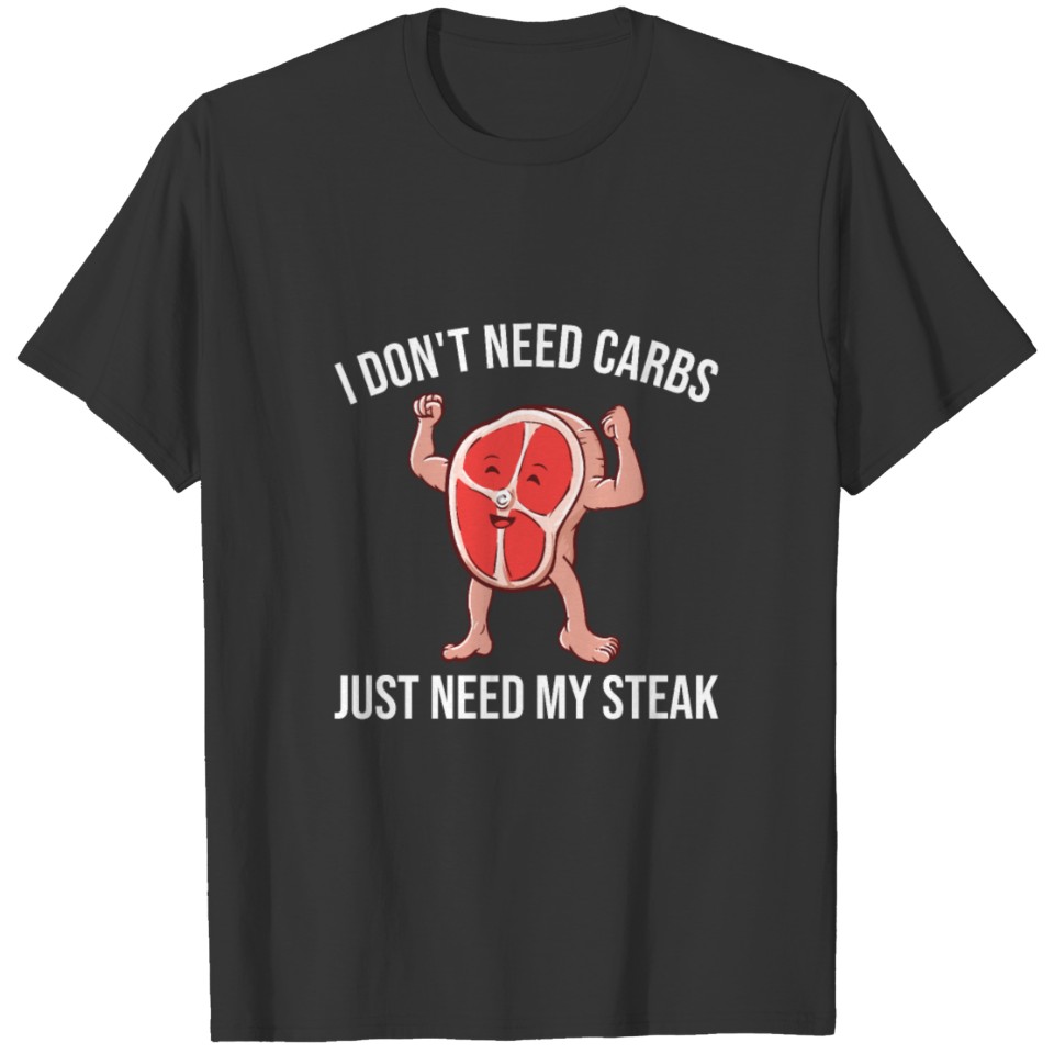 Keto Carnivore Steak T-shirt