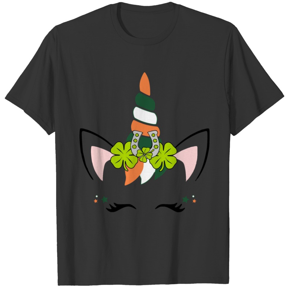 Unicorn St. Patricks Day Lepricorn Paddy Irish T-shirt