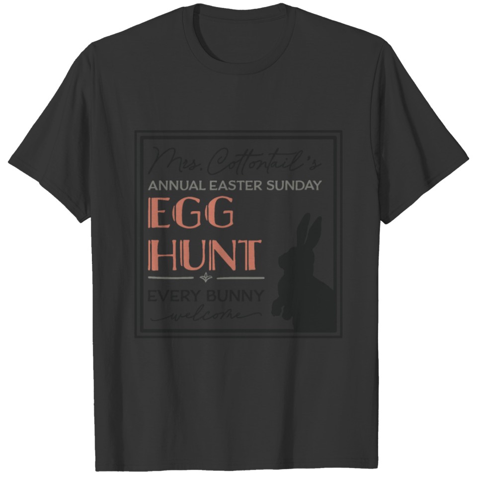 Mrs. Cottontail's annual Easter Sunday T-shirt