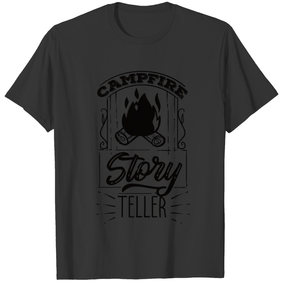 campfire story teller T-shirt
