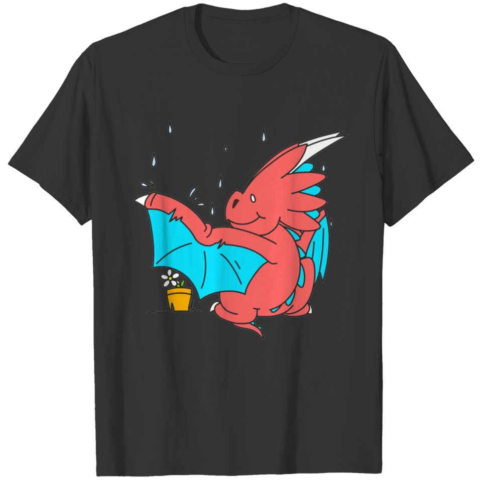 Dragon & Flower T-shirt