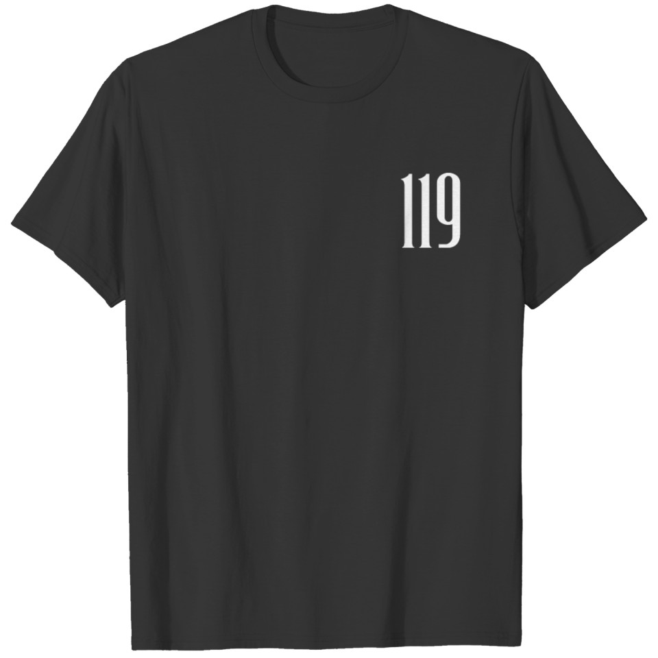 119 AND AWESOME T-shirt