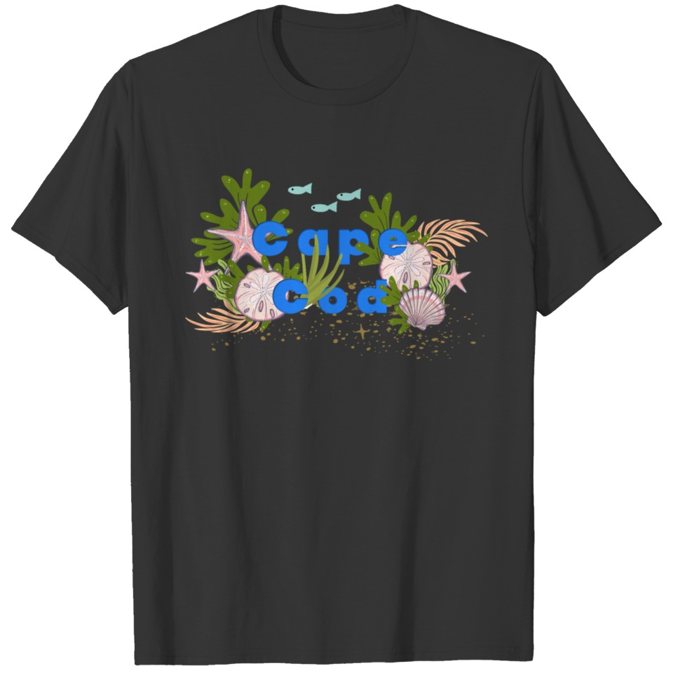 Cape Cod Sea Shells T-shirt