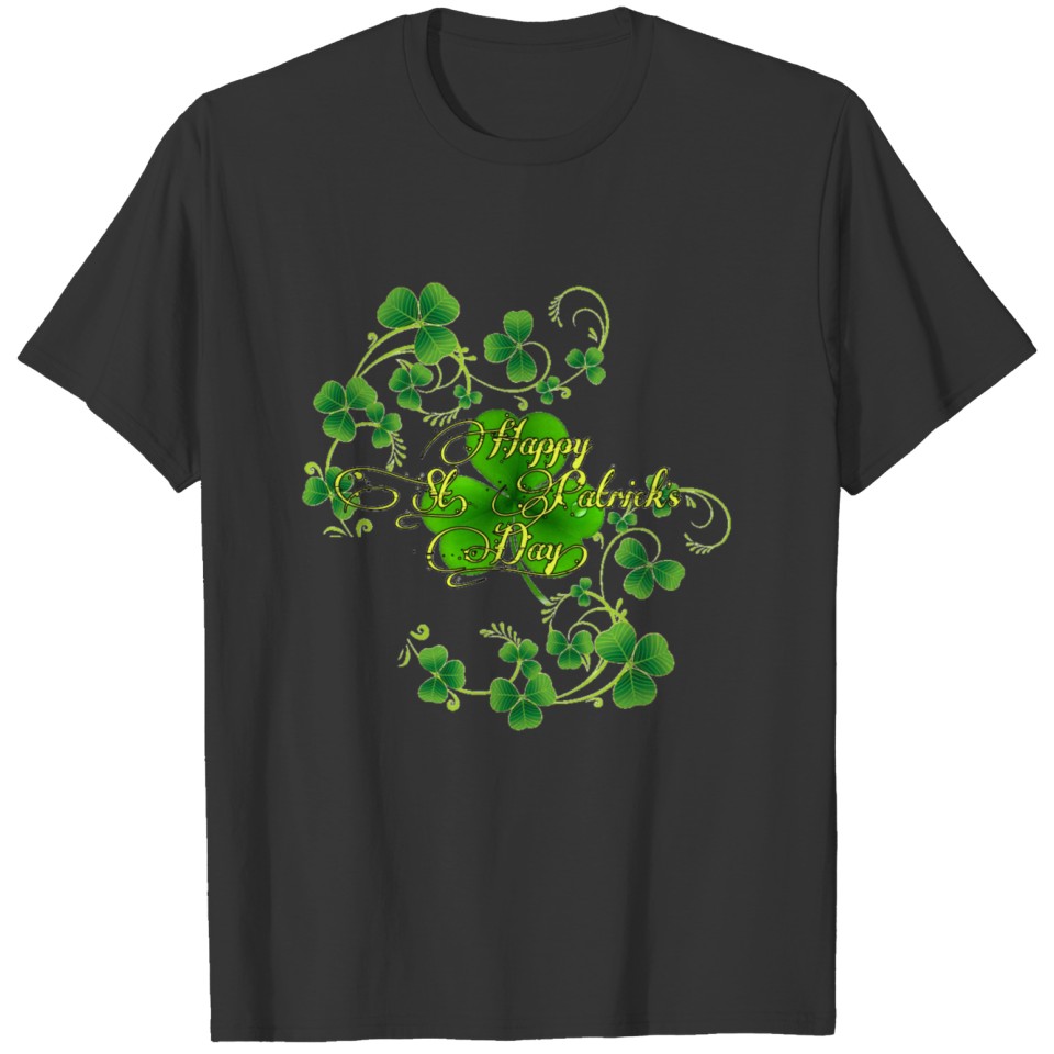 St.Patrick's Day Clover Holiday Shirt T-shirt