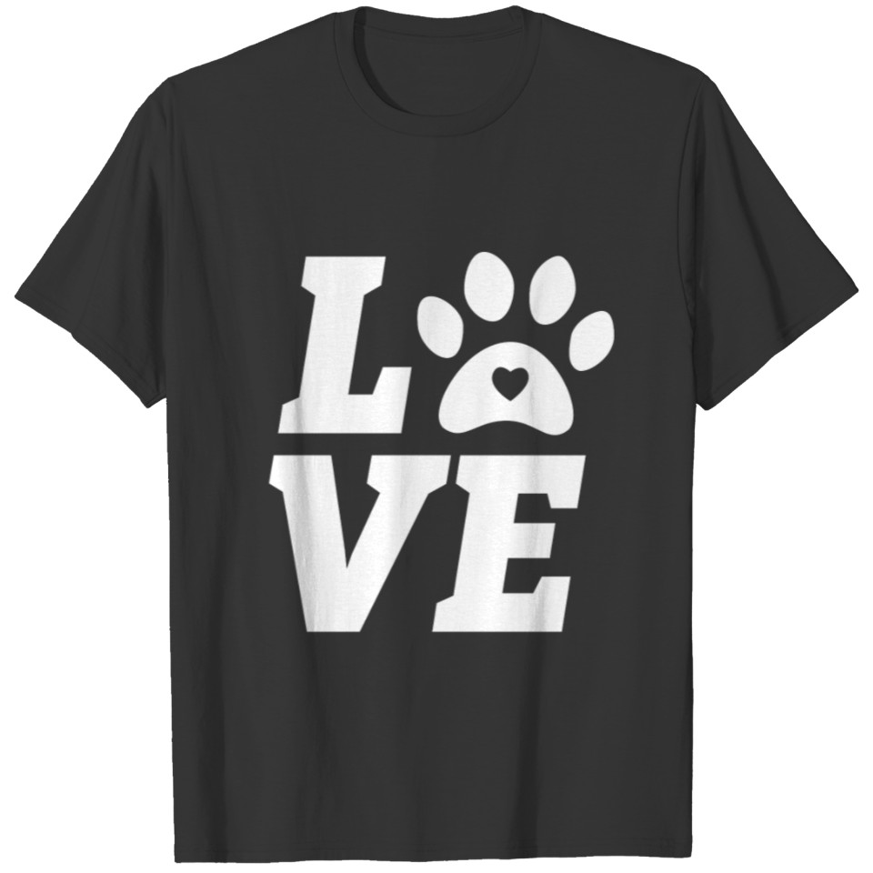 DOG LOVE T Shirts