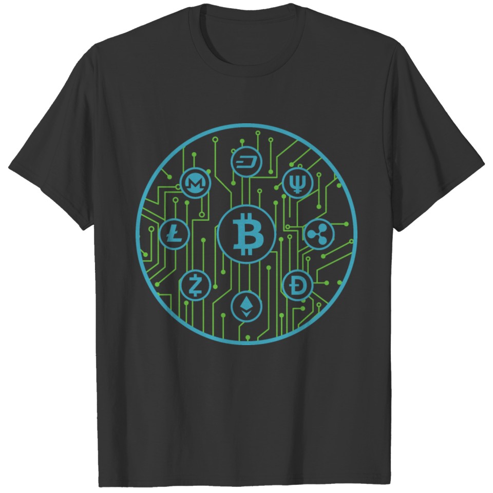 Cryptocurrencies T-shirt
