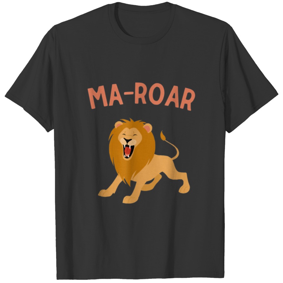 Jewish Passover Seder Plate Maror Ma Roar Lion T-shirt