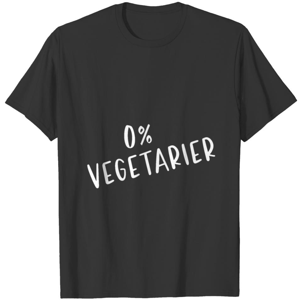 0 Vegetarians T-shirt
