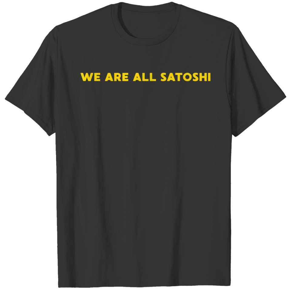 Satoshi Finance Gift Accountant Profession T-shirt