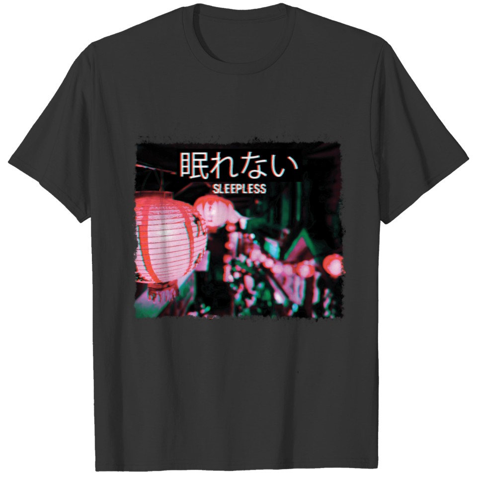 Vaporwave Art Aesthetic 80s 90s Meme Tokyo Sleeple T-shirt